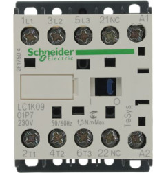 CONTACTEUR MINI 9A 3P1NF 230V - 0U0469