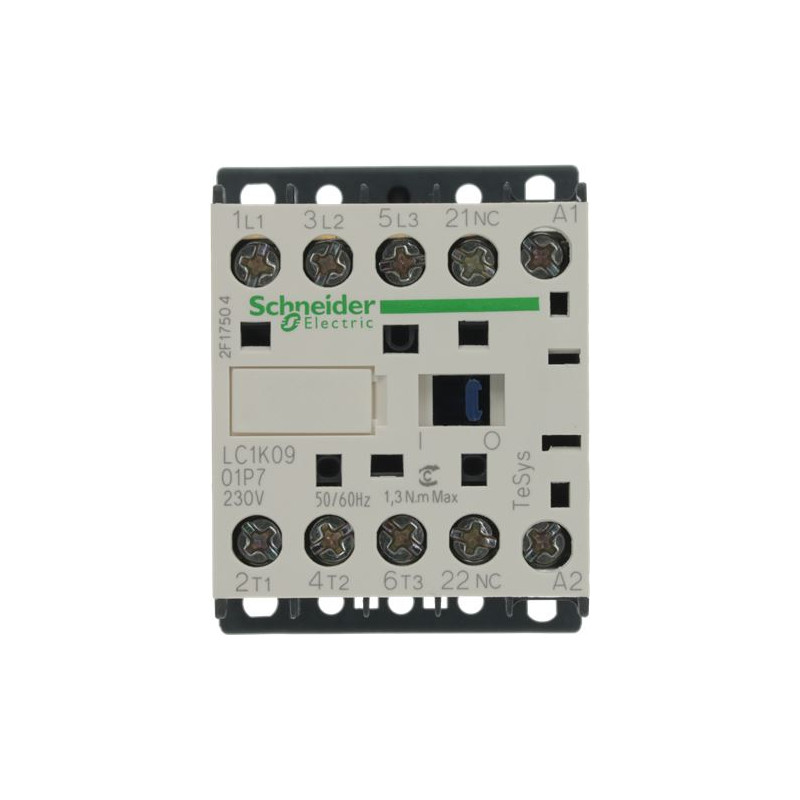 CONTACTEUR MINI 9A 3P1NF 230V - 0U0469