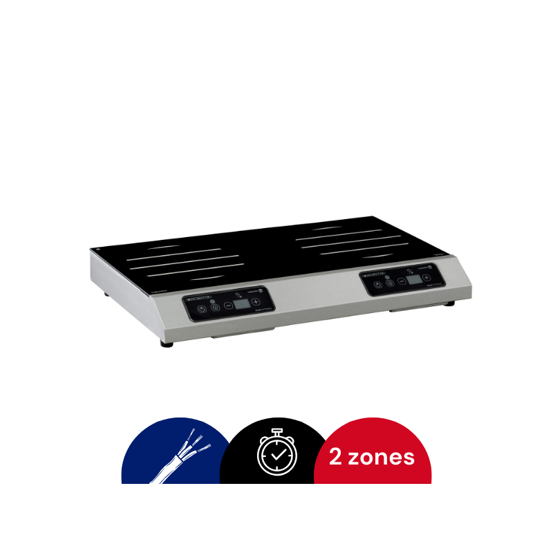 GL2 5000 S Plaque posable - double foyers - 405x96x650mm - 2x2500W - GL2S GL2 5000 S Plaque posable - double foyers - 405x96x650mm - 2x2500W - GL2S