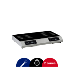 GL2 7000 S Plaque posable - double foyers - 405x96x650mm - 2x3500W - GL2S