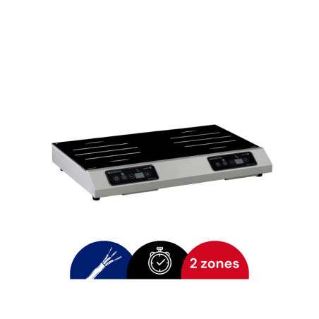 GL2 7000 S Plaque posable - double foyers - 405x96x650mm - 2x3500W - GL2S