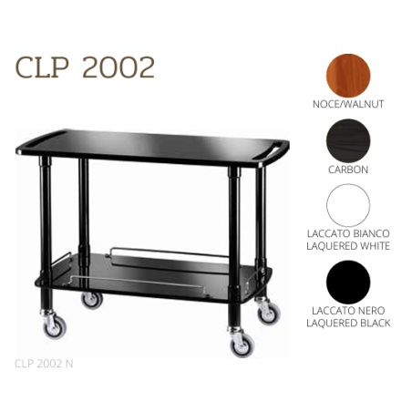 Chariots de service en bois CLP2002 noce-walnut