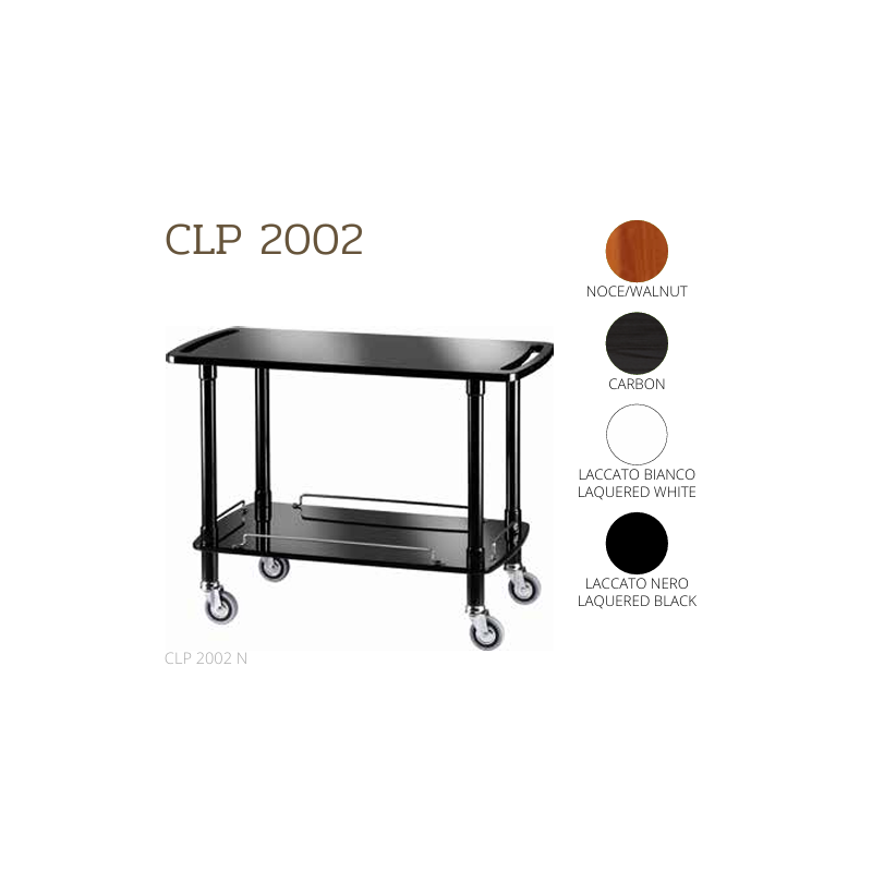 Chariots de service en bois CLP2002CA CARBON Chariots de service en bois CLP2002CA CARBON