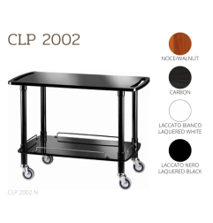 Chariots de service en bois CLP2002N nero-black