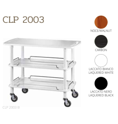 Chariots De Service En Bois CLP2003 noce-walnut