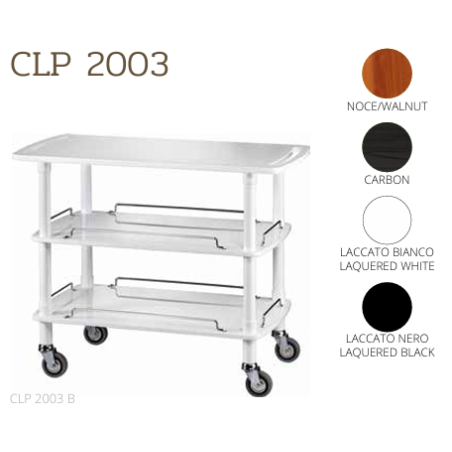 Chariots De Service En Bois CLP2003 noce-walnut