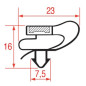 JOINT 1061 ou 9041 A ENCASTRER 1450x633 mm