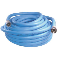 Tuyau bleu pour centrale de nettoyage 20m