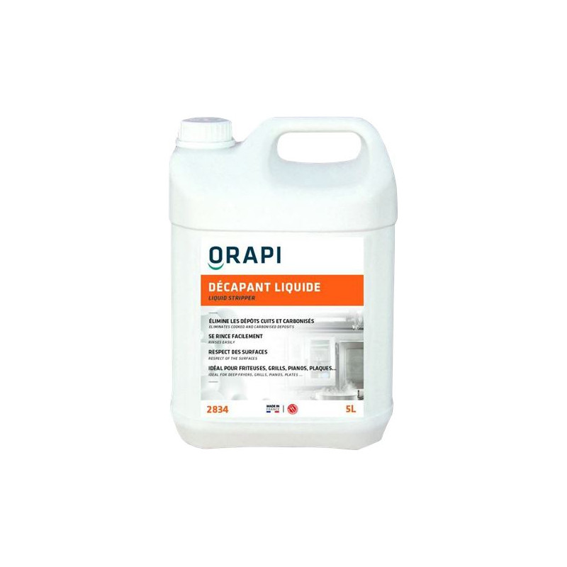 Bidon de lavage 5L DEGRAISSANT ORAPI 2834 Bidon de lavage 5L DEGRAISSANT ORAPI 2834