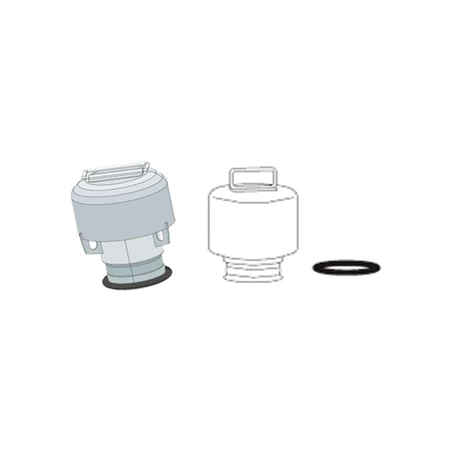 Siphon avec joint pour panier à déchets diam 180mm CANIVEAUX & SIPHONS tournus (après 2007)