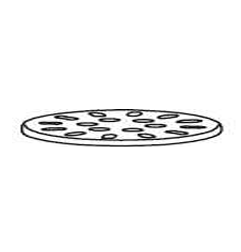 GRILLE PASSAGE PIETON Diam:175 mm épaisseur 2mm 230003