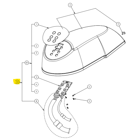CAPOT RAL7016 COMPLET - XBE10 - 0D7709