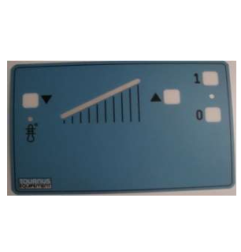 POLYESTER FAÇADE POUR THERMOSTAT DOSEUR D'ENERGIE DOMINO 262396