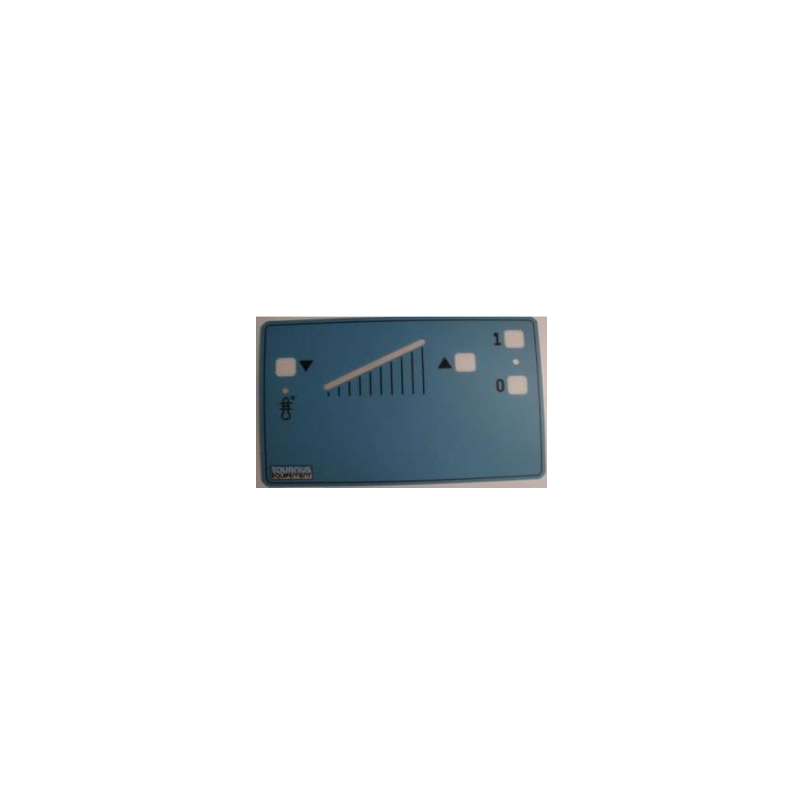 POLYESTER FAÇADE POUR THERMOSTAT DOSEUR D'ENERGIE DOMINO 262396