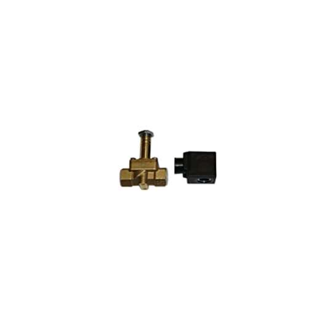 Electrovanne avec bobine, cable 1m pour bain marie à eau tournus