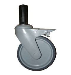 Roue à fixation expensible pour tube rond 30mm 249274