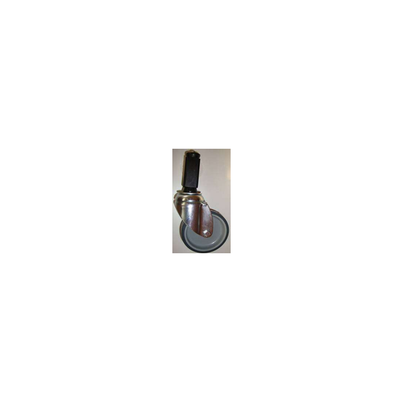 Roue à fixation expansible pour tube carré 25x25mm 249289 Roue à fixation expansible pour tube carré 25x25mm 249289