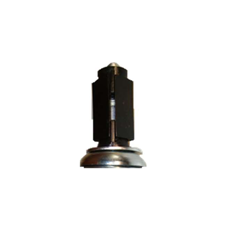 Roue à fixation expansible pour tube carré 25x25mm 249290