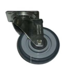 ROUE à platine 35x50mm hauteur 105mm 262076 (sans frein)