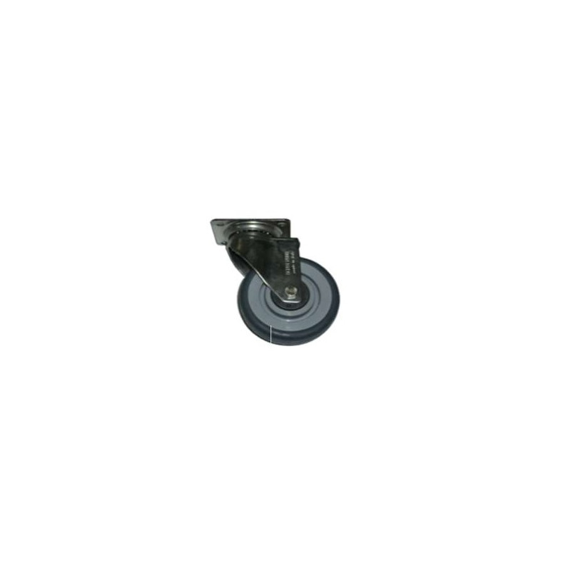 ROUE à platine 35x50mm hauteur 105mm 262076 (sans frein)