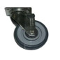 ROUE à platine 35x50mm hauteur 105mm 262076 (sans frein)