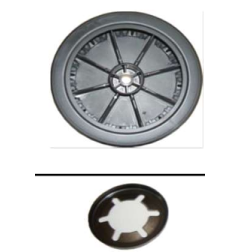 Roue poubelle porte-sacs tournus 249203 - 256113
