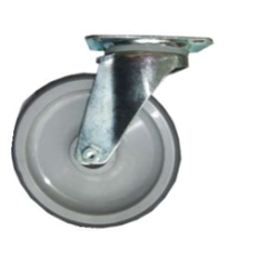 Roue à platine 80x105mm hauteur 240mm 249215 (sans frein)