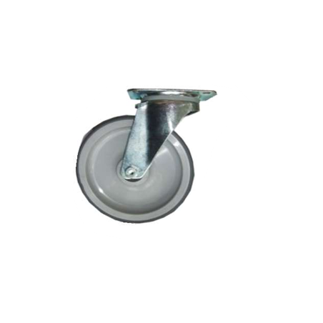 Roue à platine 80x105mm hauteur 240mm 249215 (sans frein)