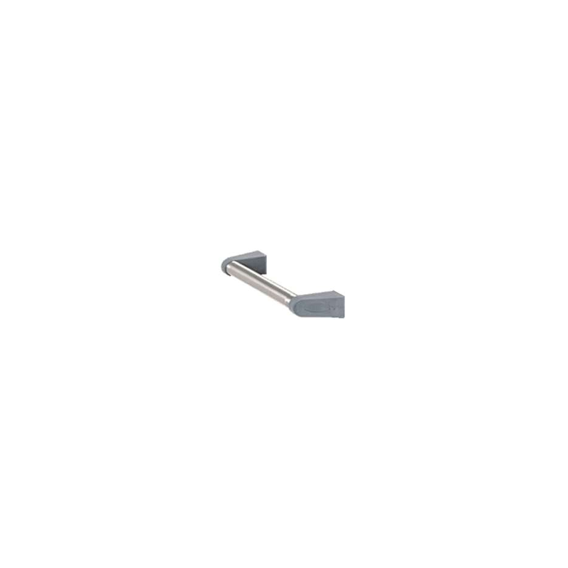 Tube poignée inox et embouts pour chariot tournus 123096 - 2 x 228083