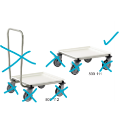 PLATEAU ABS THERMOFORME 510x510mm 228159