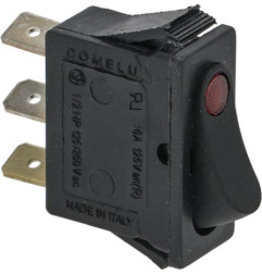 INTERRUPTEUR UNIPOLAIRE NOIR 16A 250V 34500040100295