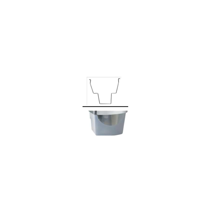 CORBEILLE POLYPROPYLENE AVEC SUPPORT POUR TS2000N 228982-230549