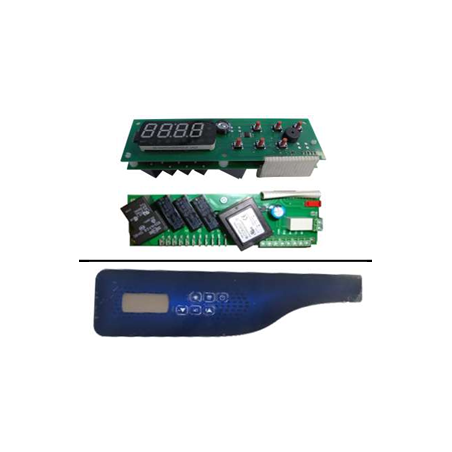 THERMOSTAT EVCO EVX215N7 + PLASTRON DE FAÇADE 221030-221071