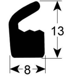 JOINT COUVERCLE 8x13 mm