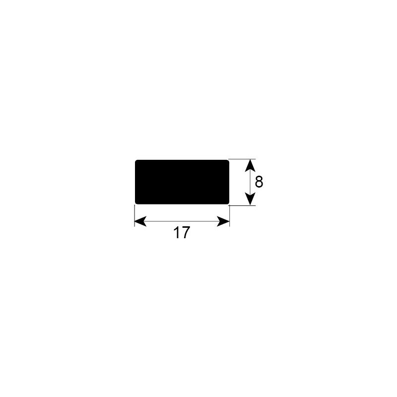 JOINT DE COUVERCLE AU METRE 17x8mm 0320200 JOINT DE COUVERCLE AU METRE 17x8mm 0320200