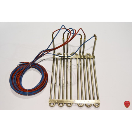 RESISTANCE 3000 W 230V POUR PLAQUE 690×490 4FOYERS AISI 309 (502286)
