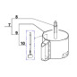 ENSEMBLE CUVE R201 3L PLASTIQUE (112204S + 101569S)