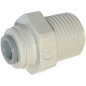 RACCORD DROIT JG PI010822S filet 1/4 pour tube 1/4mm