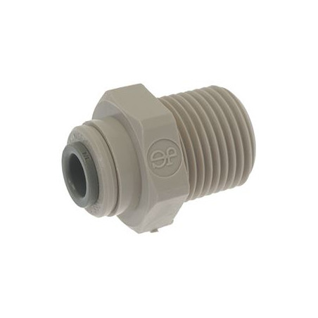 RACCORD DROIT JG PI010823S filet 3/8 pour tube 1/4mm