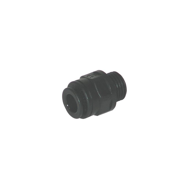 RACCORD DROIT JG PM010812E filet 1/4 pour tube 8mm