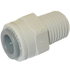 RACCORD DROIT JG PM010823S filet 3/8 pour tube 5/16mm