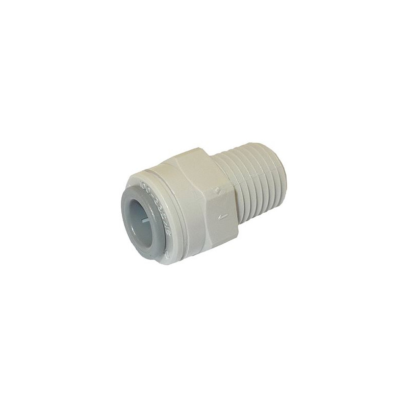 RACCORD DROIT JG PM010823S filet 3/8 pour tube 5/16mm