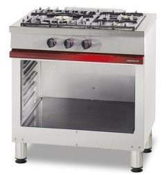 Fourneaux Gaz 3 feux CMG830 - L800xP650xH900