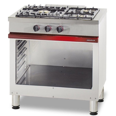 Fourneaux Gaz 3 feux CMG830 - L800xP650xH900