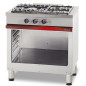 Fourneaux Gaz 3 feux CMG830 - L800xP650xH900 Fourneaux Gaz 3 feux CMG830 - L800xP650xH900