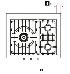 Allumage électrique sur tous les bruleurs