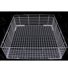 PANIER LAVE VAISSELLE DIM 500X500MM H170 ACIER PLASTIFIÉ