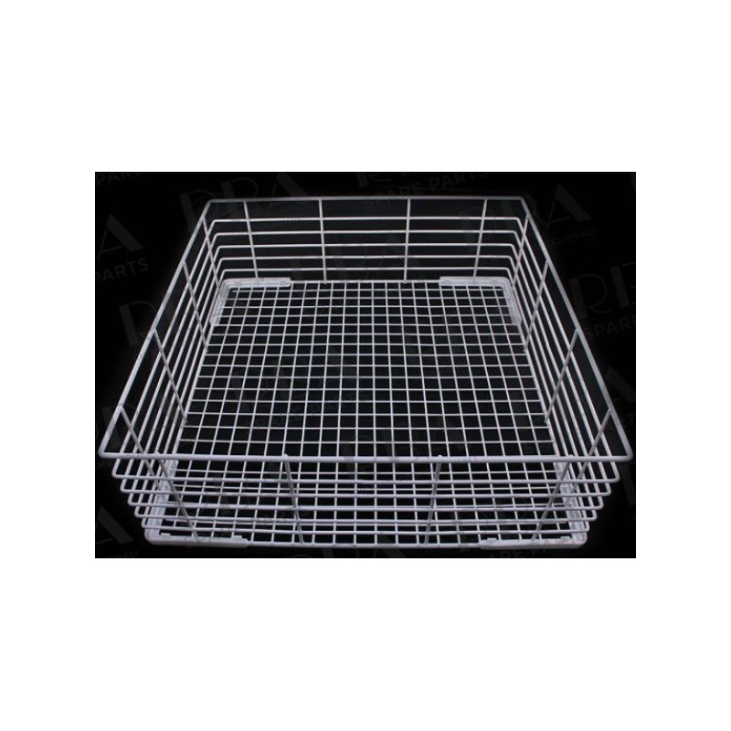 PANIER LAVE VAISSELLE DIM 500X500MM H170 ACIER PLASTIFIÉ