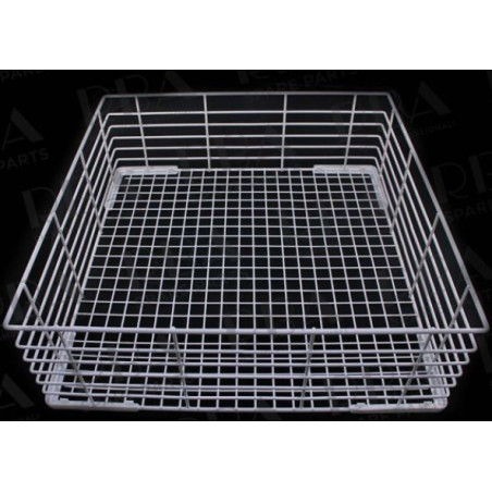 PANIER LAVE VAISSELLE DIM 500X500MM H170 ACIER PLASTIFIÉ