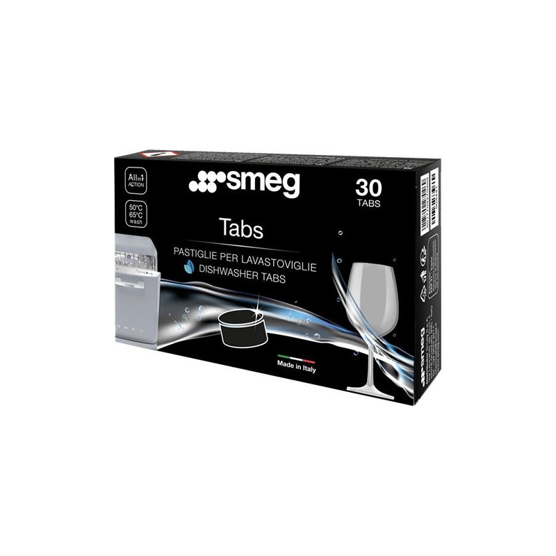 30 Tablettes pastilles pour lave vaisselle SMEG